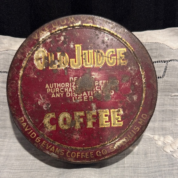 Vintage Collectable Coffee Metal Tin Lid - Picture 2 of 16